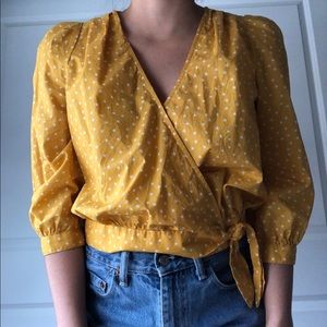 Madewell Wrap Top